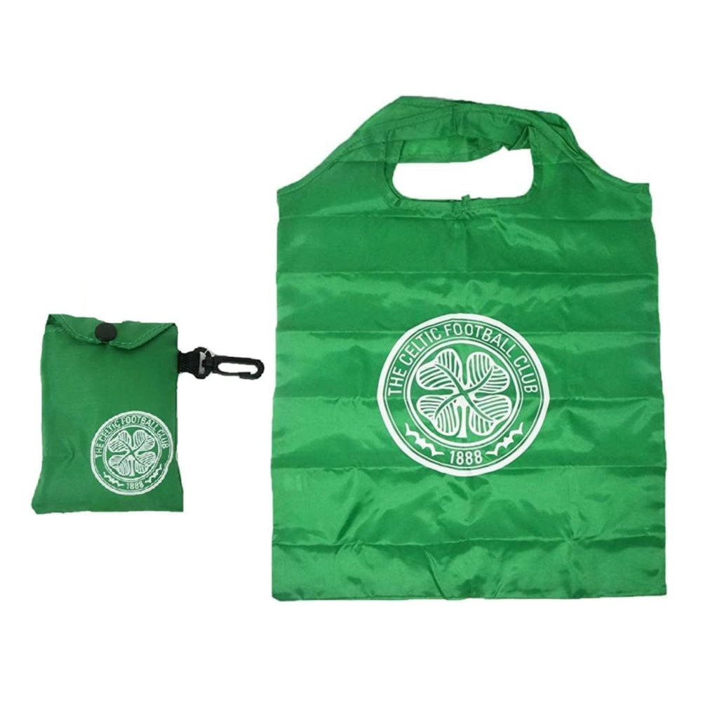celtic fc reusable shopping bag (bag in a bag)